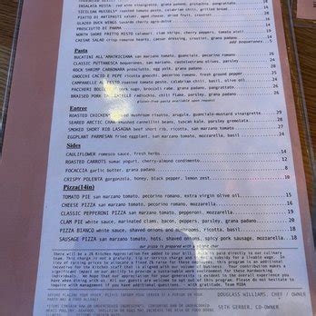 mida menu boston.
